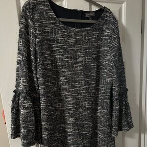 Luxology Blue & White Dress